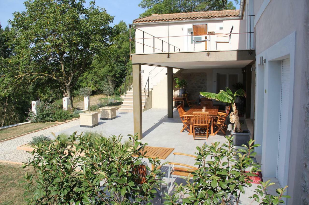 Belcastel-et-Buc Les Jardins De Soulane B&B - Adults Only מראה חיצוני תמונה